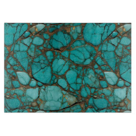 Türkissteine Schneidebrett