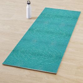 Türkiswasser-Muster Yogamatte