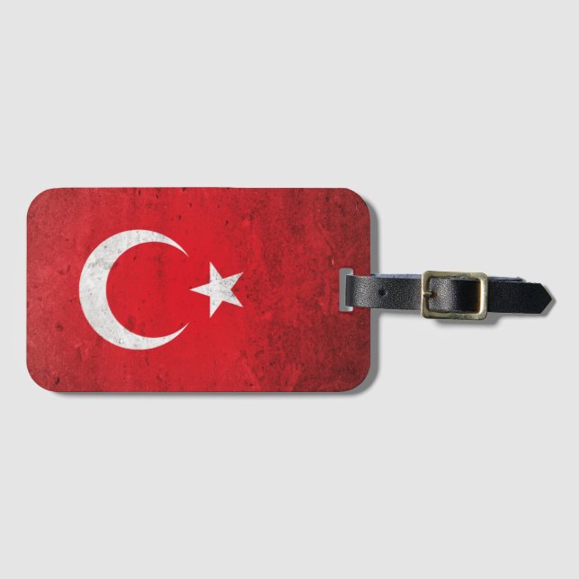 Turkiye Gepäckanhänger (Vorderseite (Horizontal))