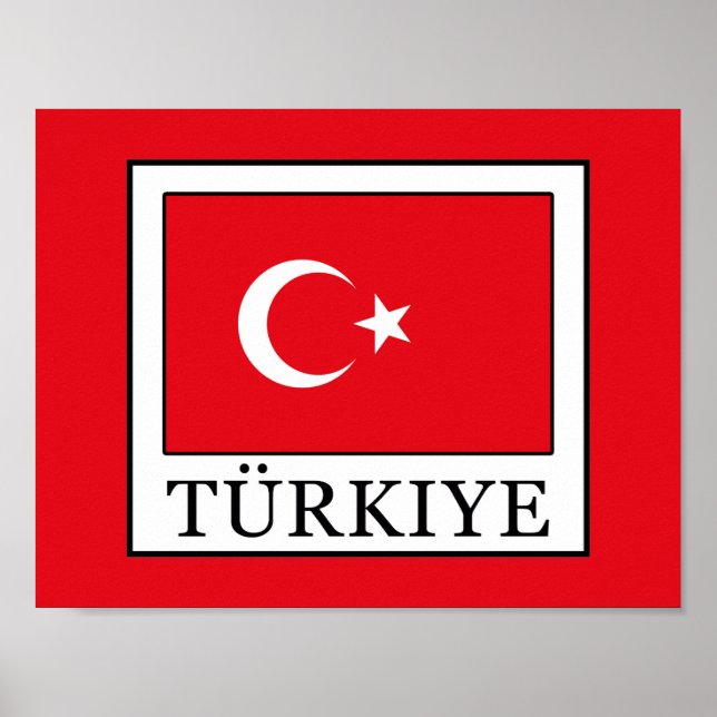 Türkiye Poster (Vorne)