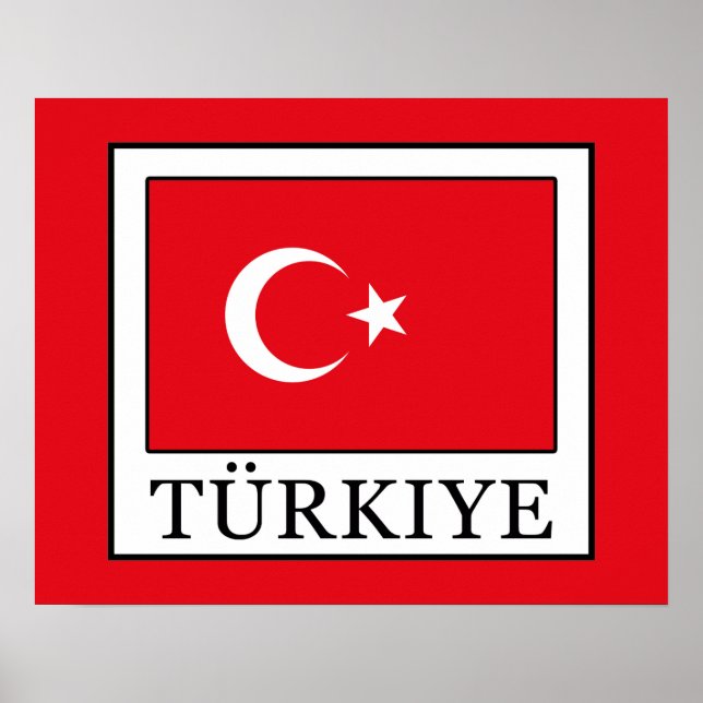 Türkiye Poster (Vorne)