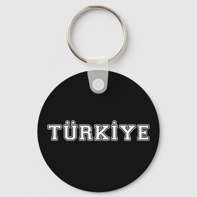 Türkiye Schlüsselanhänger (Vorderseite)