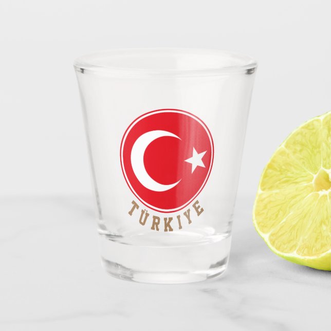 Türkiye Schnapsglas (Vorderseite)