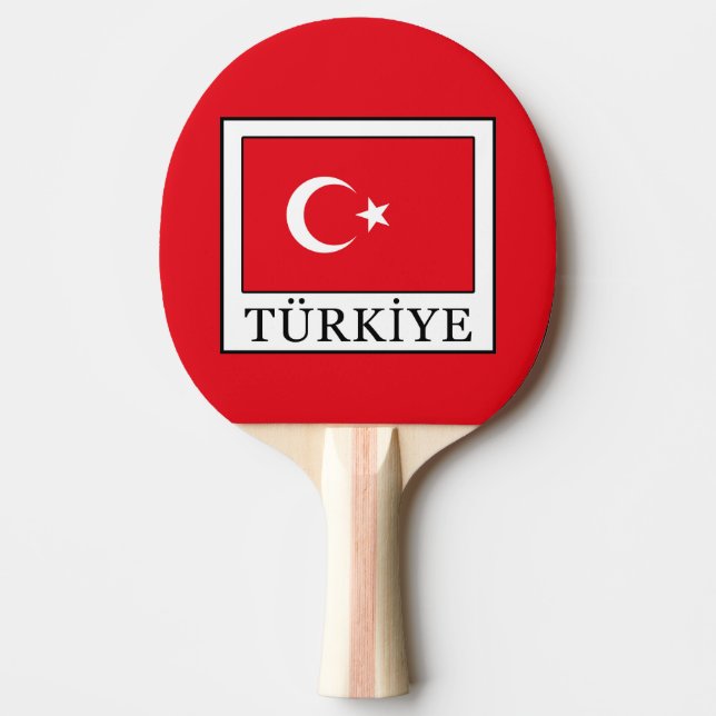 Türkiye Tischtennis Schläger (Vorderseite)