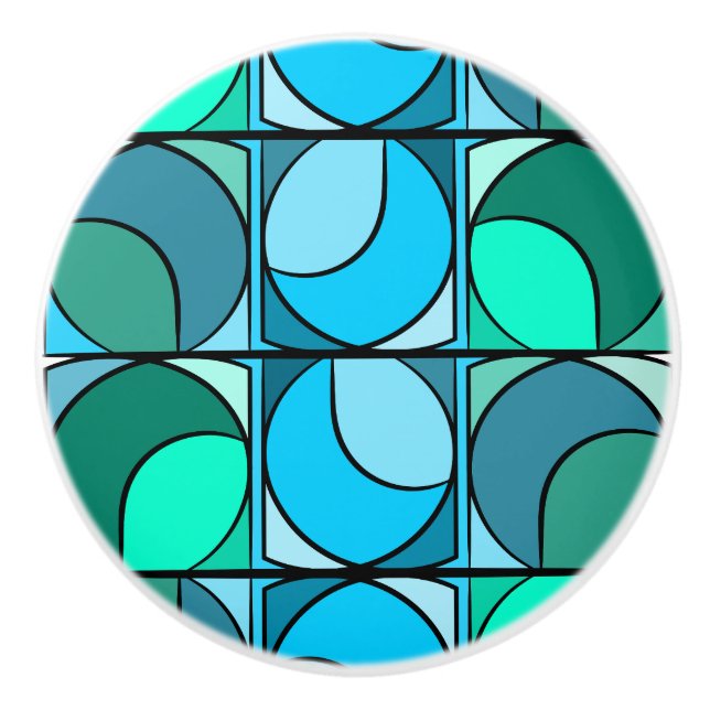 Türklinke 70' keramikknauf (Vorderseite)