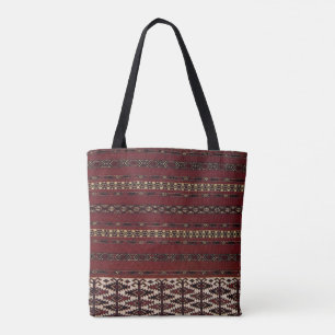 Turkmen Teppichmuster-Tasche