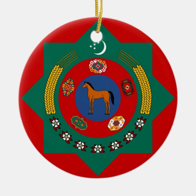 Turkmenistan Туркмения 1 Keramikornament (Vorne)