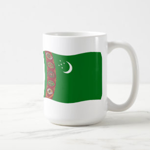 Turkmenistan-Flagge-Tasse Tasse
