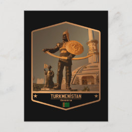 Turkmenistan Postkarte