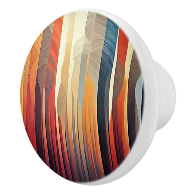 Türknopf "Im Mondlicht" Keramik Keramikknauf (Rechts)