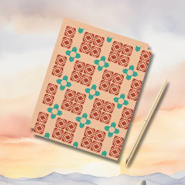 Türkquoise Zia Tribal Brown Tan