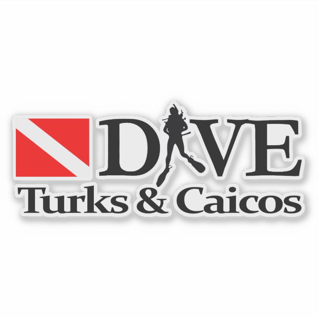 Turks & Caicos DV4 Aufkleber (Vorderseite)