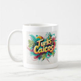 Turks & Caicos Graffiti Vibes: Island Street Art Kaffeetasse
