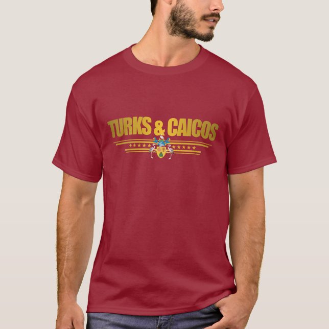 Turks & Caicos Pride Apparel T-Shirt (Vorderseite)