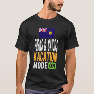 Turks Caicos Souvenir - Reisen - Turks Caicos Vaca T-Shirt