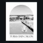 Turks- und Caicos-Foto Poster<br><div class="desc">Turks- und Caicos-Foto</div>