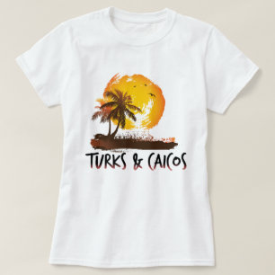 Turks und Caicos grunge T-Shirt