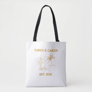 Turks- und Caicos-Luxus-Resort-Schultertasche