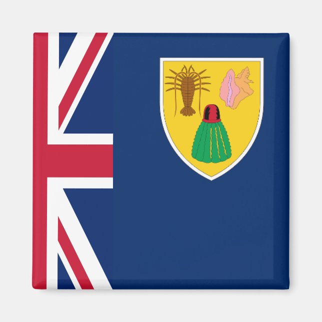 Turks und Caicos Magnet (Vorne)