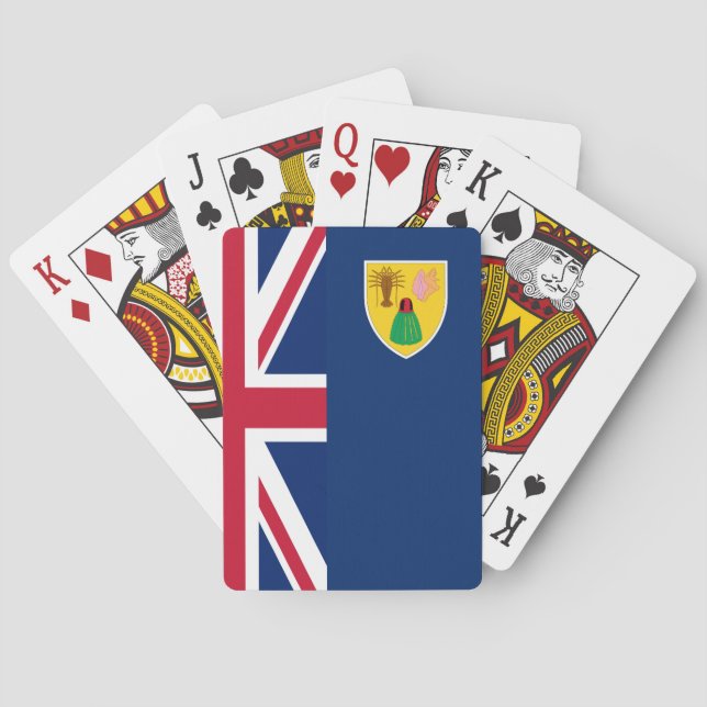 Turks und Caicos Spielkarten (Rückseite)