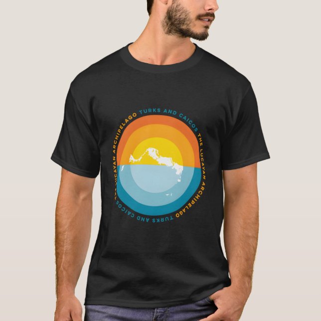 Turks und Caicos T-Shirt (Vorderseite)