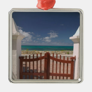 Turks- und Caicosinseln, Grand Turk Island, Cockbu Ornament Aus Metall