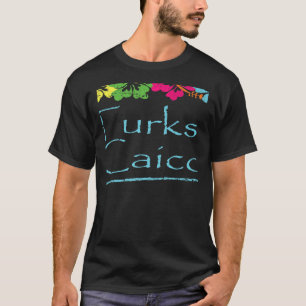 Turks- und Caicosinseln Hell sonniges Sommerwetter T-Shirt