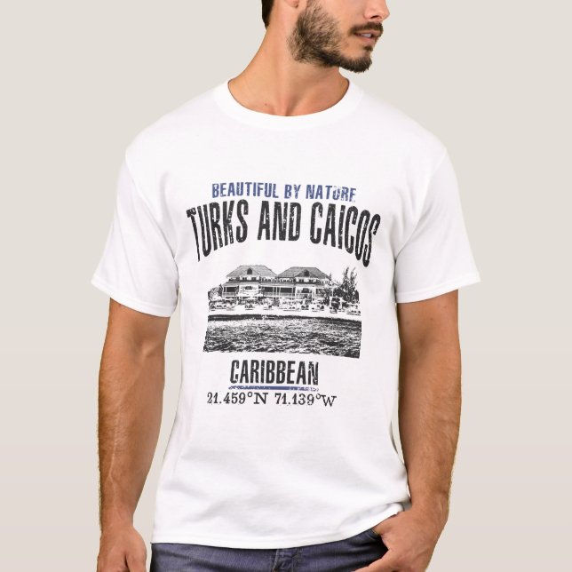 Turks- und Caicosinseln T-Shirt (Vorderseite)