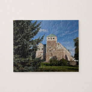Turku, Finnland, alte Turun Linna Burg, eine Puzzle