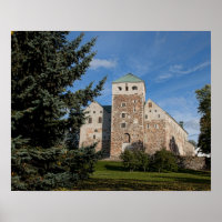 Turku, Finnland, antikes Turun-Linna-Schloss, a
