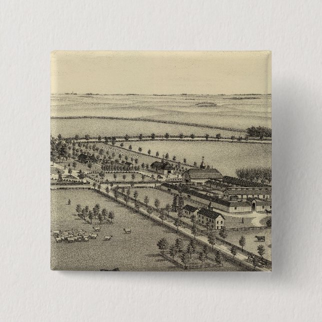 Turlington Farms, Nebraska Button (Vorderseite)