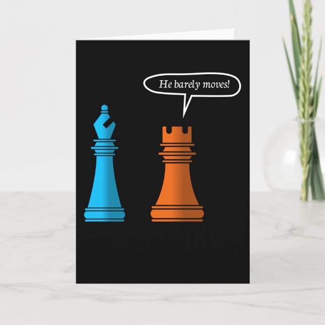 Turm beim Schach Karte (Vorderseite)
