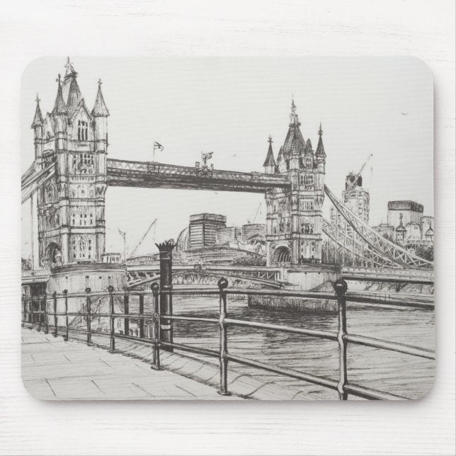 Turm-Brücke London 2006 Mousepad (Vorne)