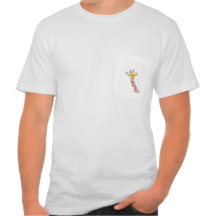 Turm der Giraffen (Pocket T - Shirt)