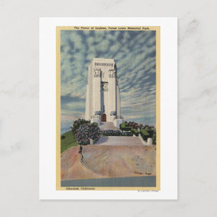 Turm der Legionen, Gedenkpark auf dem Waldrasen Postkarte