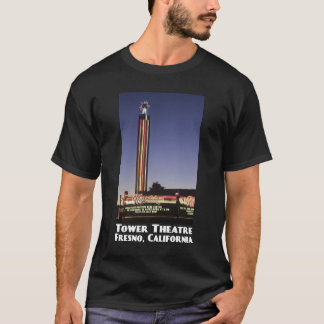 Turm, Fresno-Dunkelheits-T - Shirt