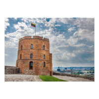 Turm Gediminas in Vilnius, Litauen