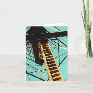 Turm in Eureka-Federn Feiertagskarte