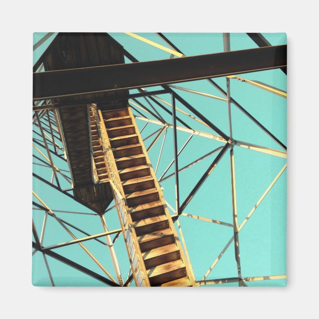 Turm in Eureka-Federn Magnet (Vorne)