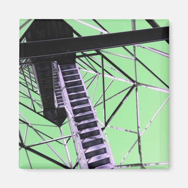 Turm in Eureka-Federn Magnet (Vorne)