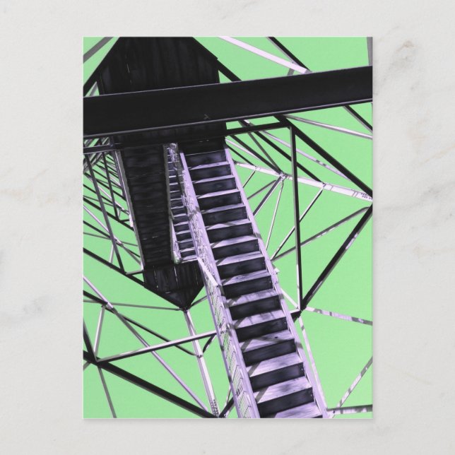 Turm in Eureka-Federn Postkarte (Vorderseite)