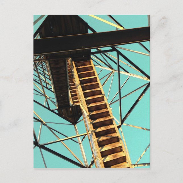 Turm in Eureka-Federn Postkarte (Vorderseite)