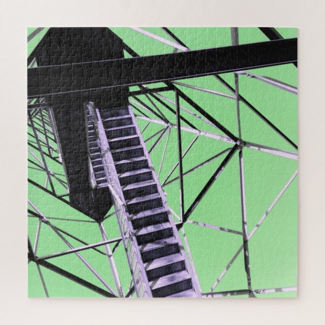 Turm in Eureka-Federn Puzzle (Vertikal)