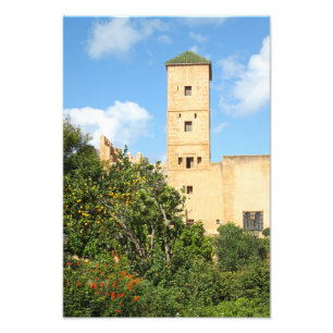 Turm in Rabat, Marokko Fotodruck