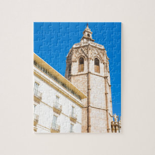 Turm in Valencia, Spanien Puzzle