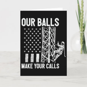 Turm Kletterer Amerikanische USA-Flagge Unsere Mac Karte