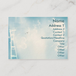 Turm - mollig visitenkarte