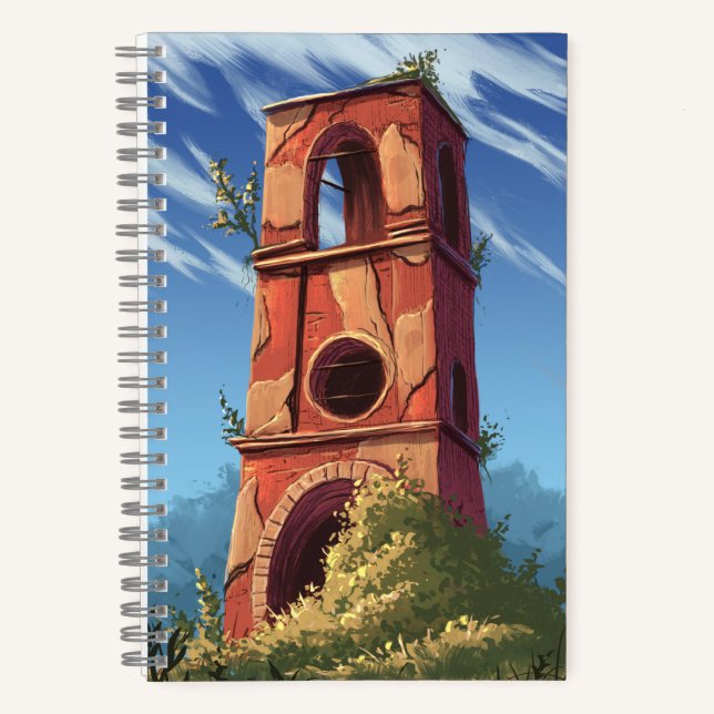 Turm Notizbuch (Vorderseite)