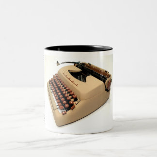 Turm-Präsidentenschreibmaschine Zweifarbige Tasse