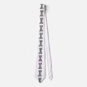 TURM SCHACHFIGUR BAR CODE Spiel Barcode Muster Krawatte